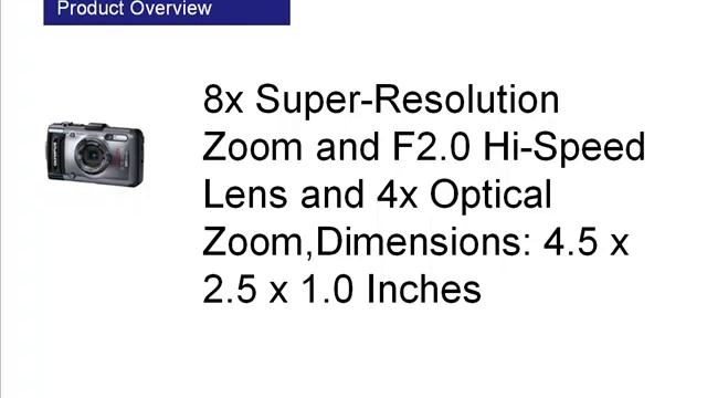 Olympus TG-1iHS 12 MP Waterproof Digital Camera with 4x Optical Zoom смотреть онлайн