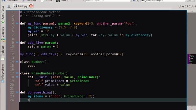 kdev-python 1.5 demonstration смотреть онлайн