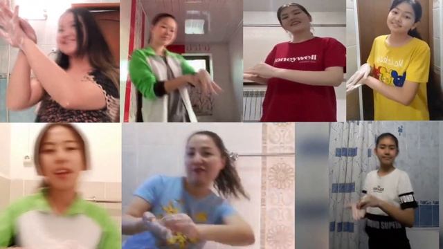Креативный танец мытья рук смотреть онлайн