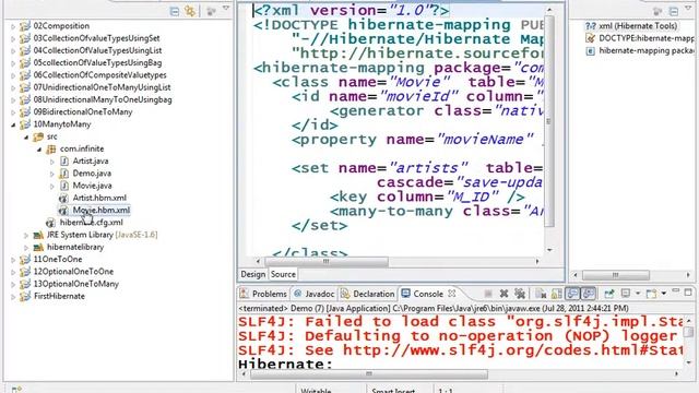 41 Hibernate Collection Of Entities Using Annotations Part 5 смотреть онлайн