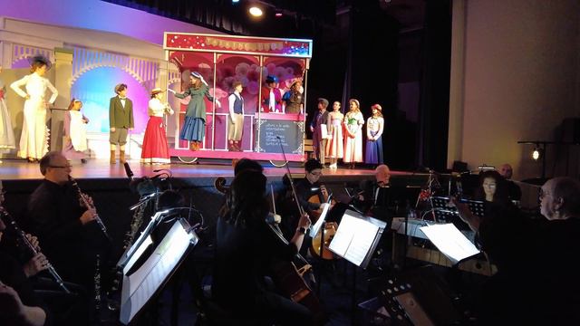 Mary Poppins Orchestra Pit View Video Presented by Youth Theatre Works смотреть онлайн