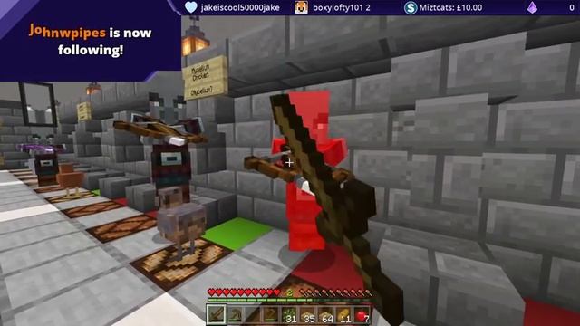 Chicken Block | Episode 1 | Minecraft Bedrock | Foxynotail смотреть онлайн