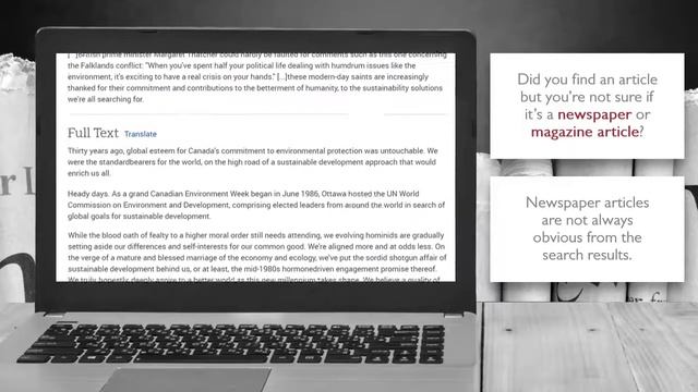 How to Identify Newspaper And Magazine Articles (Library Research Skills Tutorial) смотреть онлайн