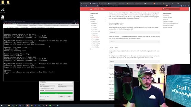 How To Flash a H710 H310 H810 to IT Mode + Chia Storage + Noobs SAS + JBOD Primer смотреть онлайн