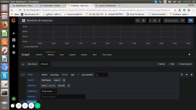 Kubernetes Resources Monitoring Using Grafana смотреть онлайн