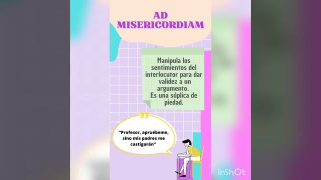 Carmen Ivonne Escamilla Flores, CCH Sur, Filosofía I, Video sobre falacia Ad Misericordiam. смотреть онлайн