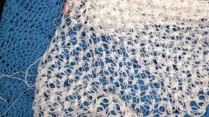 Платок в храм , капюшон "Петли соломона + обвязка", вязание крючком , crochet shawl ( шаль № 371)