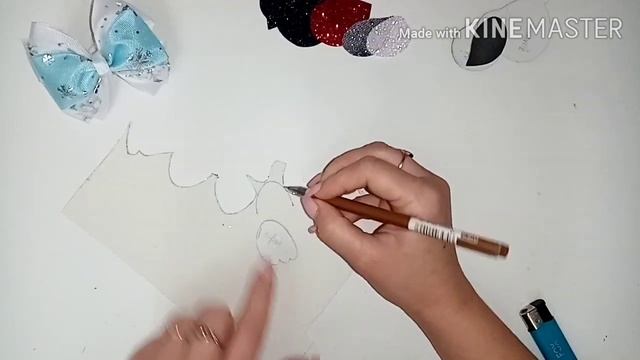 Самая ПОПУЛЯРНАЯ модель зимних бантиков/ Бантики СНЕГИРИ / КАНЗАШИ/ bow making tutorials /DIY смотреть онлайн