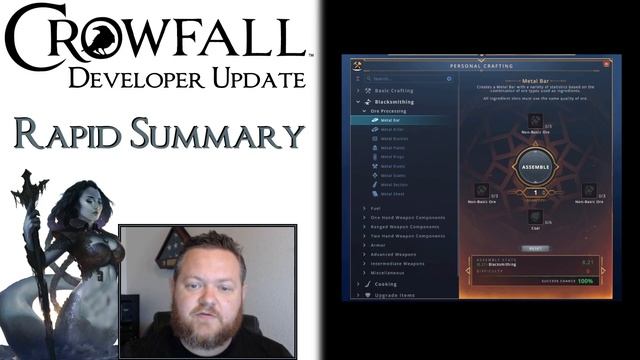 Rapid Summary - September Crowfall ACE Q&A Developer Update смотреть онлайн