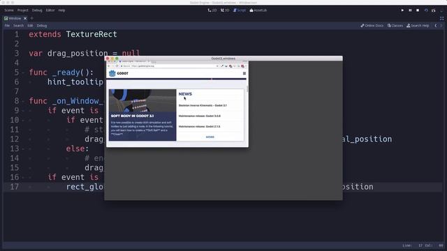 Godot 3: Draggable Windows смотреть онлайн