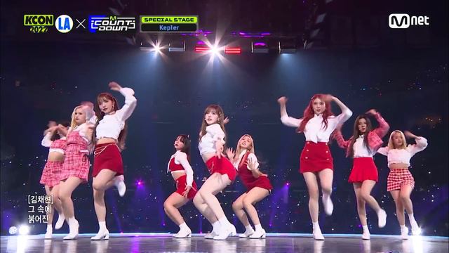 [KCON 2022 LA] Kep1er - La Vie en Rose (원곡 IZ*ONE) | Mnet 220915 방송 смотреть онлайн