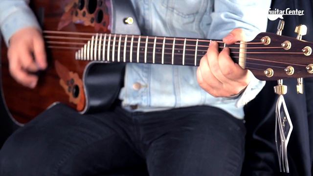 Ovation Celebrity Elite Plus CE44P-FKOA || Test TV Guitar Center смотреть онлайн
