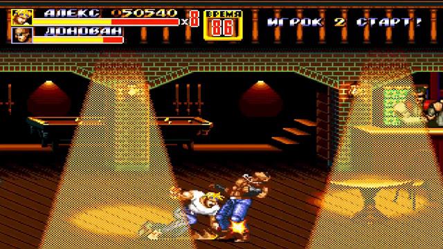 Streets Of Rage 2 - Что-то легко (Пройдена на Hard и Very Hard) смотреть онлайн