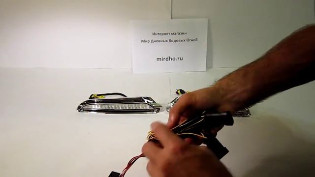 ДХО для Opel Mokka с поворотниками под фары от МирДХО смотреть онлайн