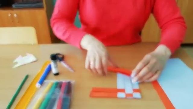 Рыбы из бумажных полосок смотреть онлайн