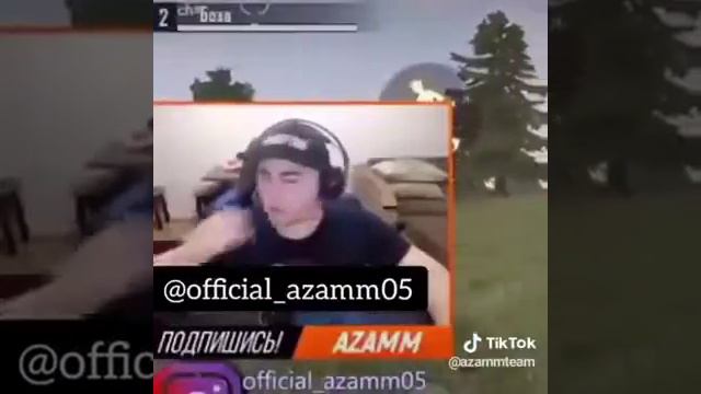 AZAMM - У меня челики... Всё уже их нету они спят 😅😂 смотреть онлайн