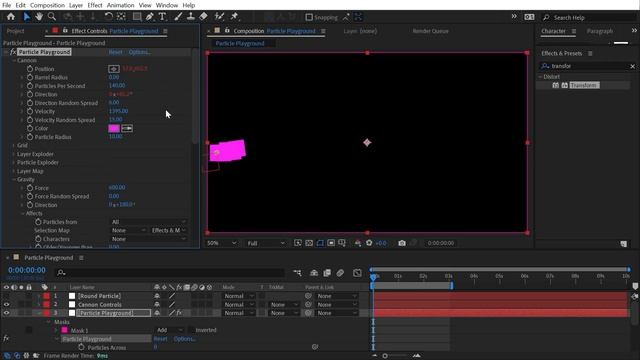 Particle Playground | Effects of After Effects смотреть онлайн