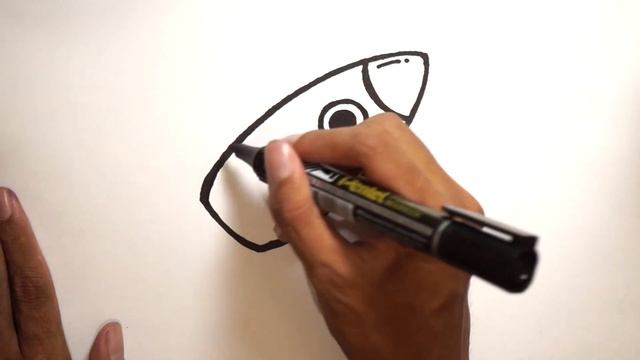 Menggambar Roket | Как рисовать ракету смотреть онлайн