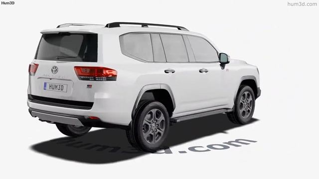 Toyota Land Cruiser GR S 2021 3D model by Hum3D.com смотреть онлайн