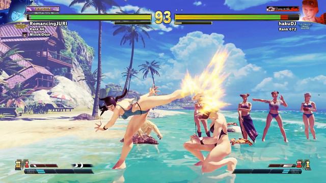 Street Fighter V Juri VS Lucia Mod Lifeguard Lucia , Lifeguard Juri смотреть онлайн