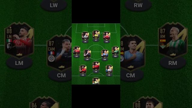 My TOTW Team in fifa 23 #fifa23 #football #TOTW #footballers смотреть онлайн