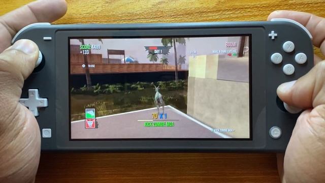 Goat Simulator: The Goaty Nintendo Switch Lite Gameplay смотреть онлайн