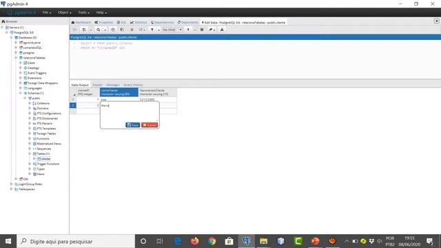 Relacionando Tabelas no PostgreSQL смотреть онлайн