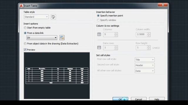 Excel Export to autocad by data link - #hindi смотреть онлайн