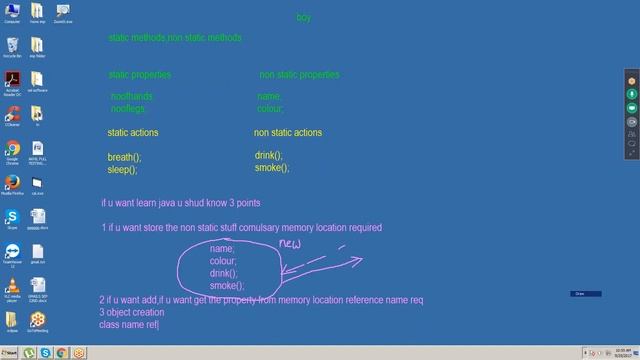 JAVA STATIC METHODS,NON STATIC METHODS смотреть онлайн