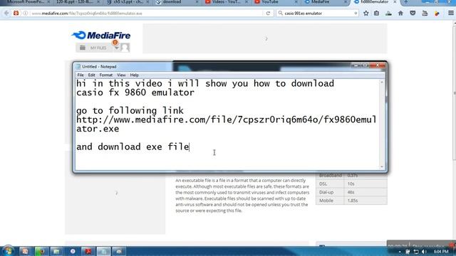 How to download Casio fx 9860G SD Emulator for Windows смотреть онлайн