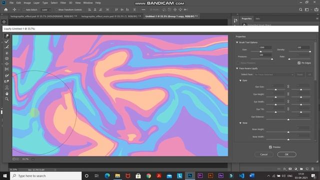 HOLOGRAPHIC FOIL TEXTURE | TEXT EFFECT | PHOTOSHOP TUTORIAL смотреть онлайн