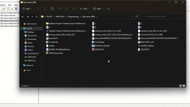 Koneksi Database SQL Server 2008 di XAMPP PHP 8 #Codeigniter4 смотреть онлайн