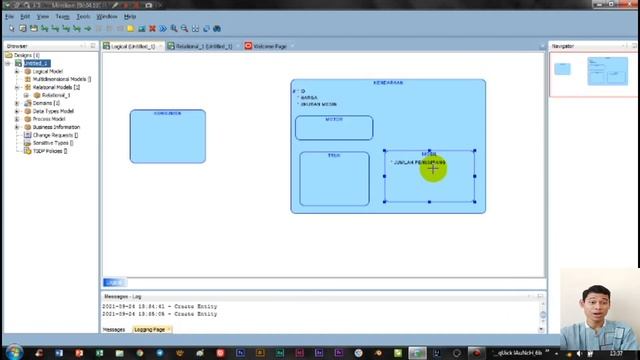 Penerapan subtype & supertype pada data modeler смотреть онлайн
