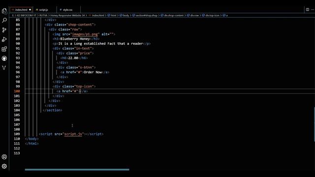 How to Make a Responsive website Design HTML CSS and JavaScript for Beginners step by step смотреть онлайн