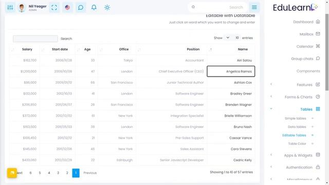 Education Dashboard Bootstrap 5 Admin Template with RTL Light Theme смотреть онлайн