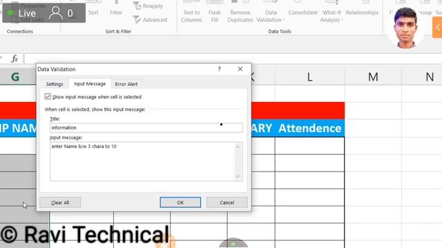 data validation in Microsoft Excel 2013 what is data validation ? drop down list,text length in dat смотреть онлайн