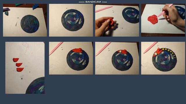 Мастер-класс по пластилиновой живописи «Космос» смотреть онлайн