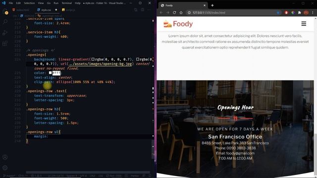 Complete Responsive Food/Restaurant Website For Beginners | HTML, CSS & jQuery смотреть онлайн