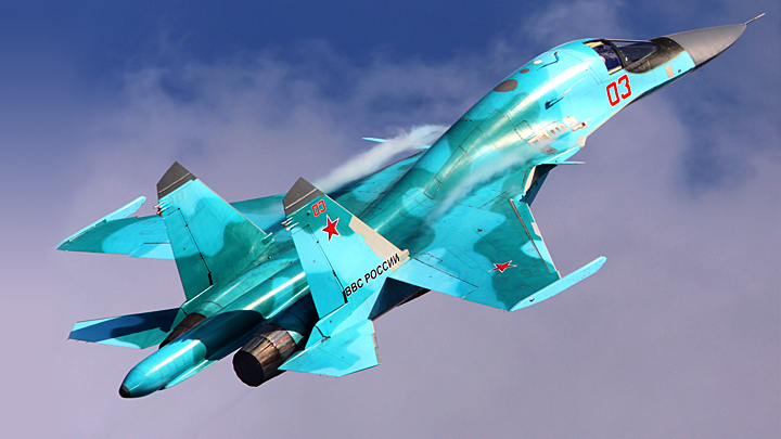 СУ-34. "ФРОНТОВОЙ УТЁНОК".. ИСТРЕБИТЕЛЬ-БОМБАРДИРОВЩИК... смотреть онлайн