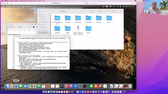 EP9 วีดีโอ สอนการติดตั้ง เครื่องมือ โค้ด Flutter บน Mac กับ มาสเตอร์ อึ่ง Install Git on Mac M1 смотреть онлайн