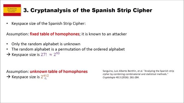 The Spanish Strip Cipher Explained (and Broken) – A Civil War Encryption Method смотреть онлайн