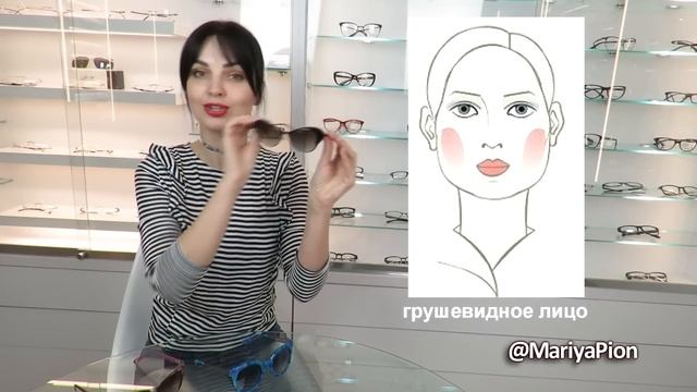 Cолнцезащитные очки. Как подобрать под форму лица. смотреть онлайн