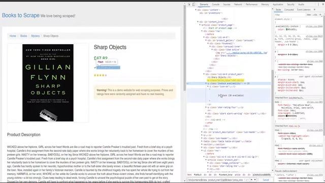 Extract all the data! - 02 - Python scrapy tutorial for beginners смотреть онлайн