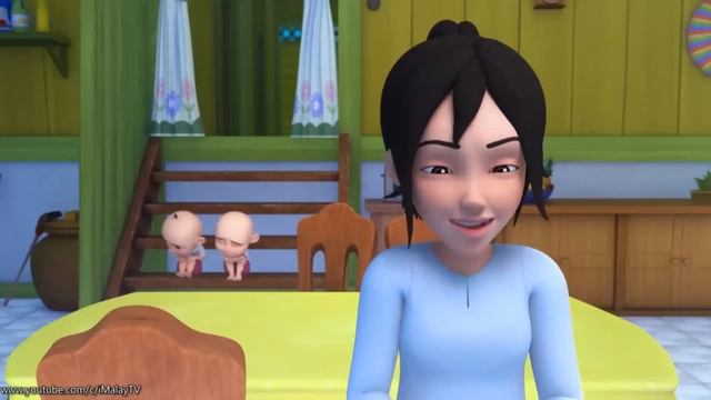 Upin & Ipin Musim 14 - Opah Merajuk (Episod Penuh) | Upin Ipin Terbaru смотреть онлайн