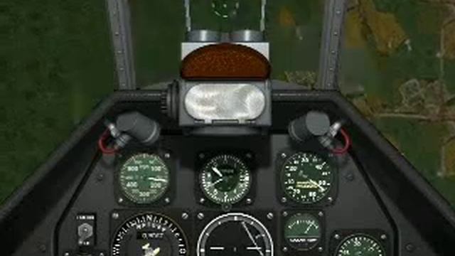 My P51 & Me109 duel in Luftwaffe Commander flight sim смотреть онлайн