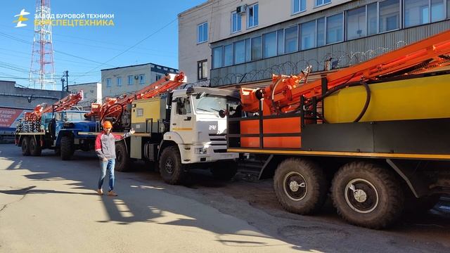 Обзор буровых установок УРБ 2Д3 и УРБ 2А2 для геологоразведки. Видео от Завода Буровой Техники смотреть онлайн
