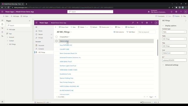 How to Create a Model Driven Power App - Virtual Tables смотреть онлайн