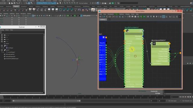 maya orient object to curve смотреть онлайн