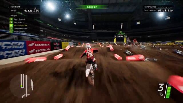 Monster Energy Supercross - The Official Videogame-Modo Carreira #7 Rd5 Main Event смотреть онлайн