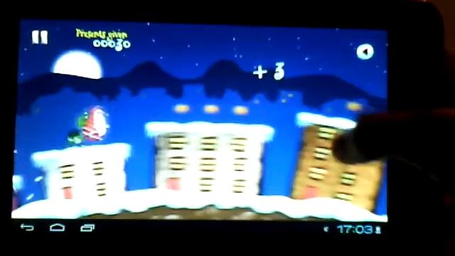 Run santa run gameplay смотреть онлайн